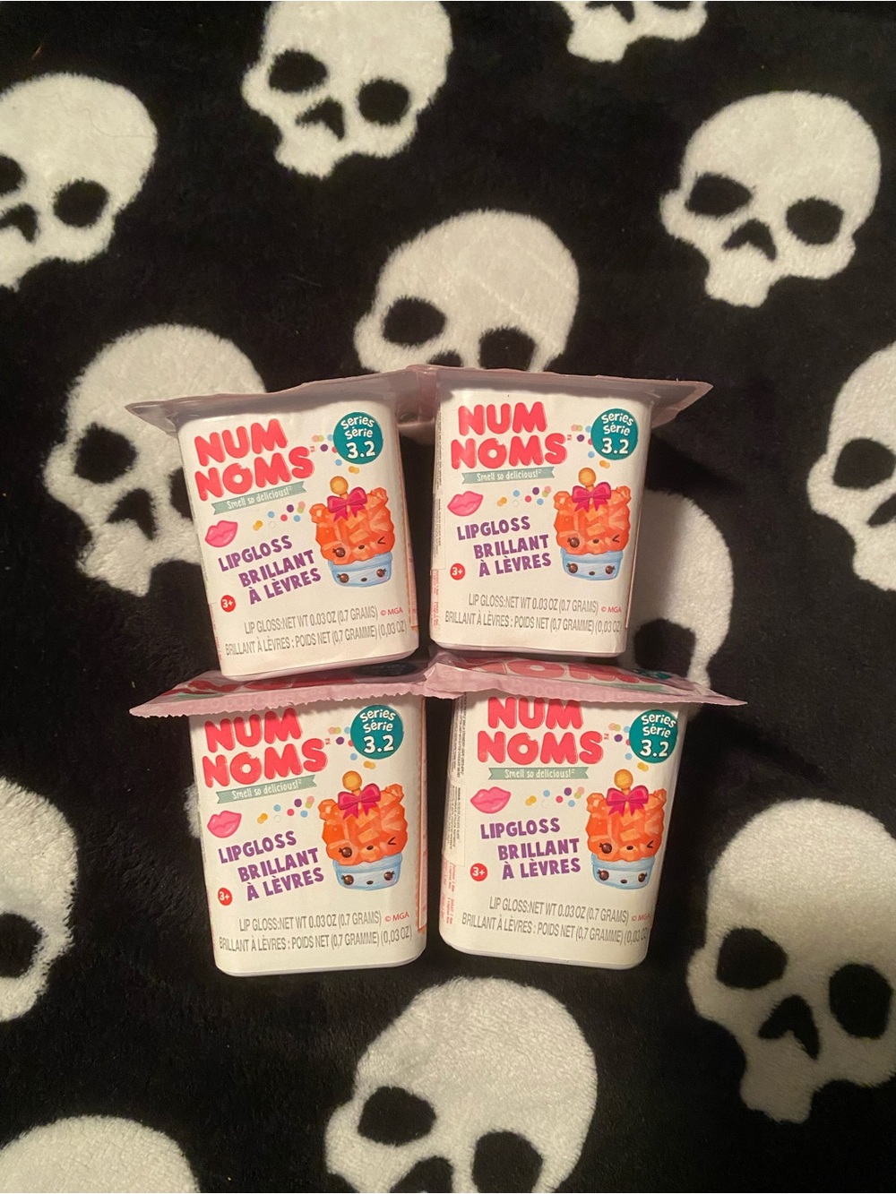 Num Noms Lipgloss Blind Boxes Set of Four Completely NWT Series 3.2